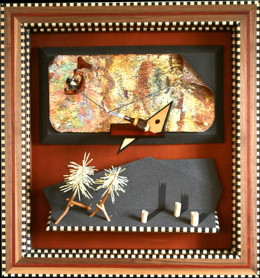 Assemblage Artist,  Abstract Wall Art, Surrealistic Art, Modern Wall Art, Unique Wall Art